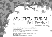 Multicultural Fall Festival - Illustrator