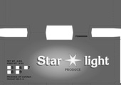 Star Packaging. Box mockup - Illustrator